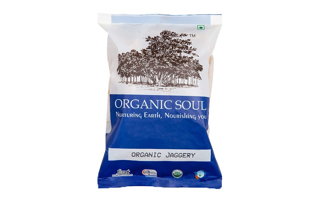 Organic Soul Organic Jaggery    Pack  500 grams
